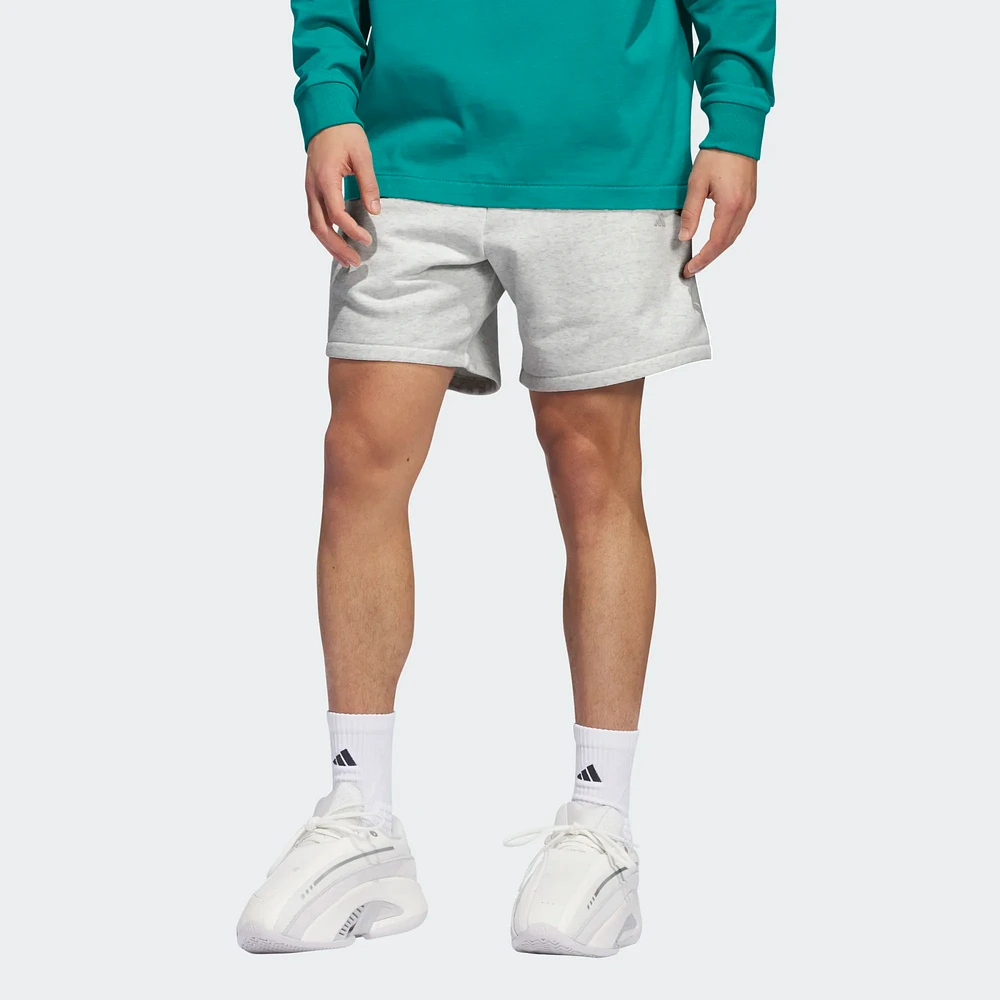 Adidas : Relaxed Fleece Basketball Shorts