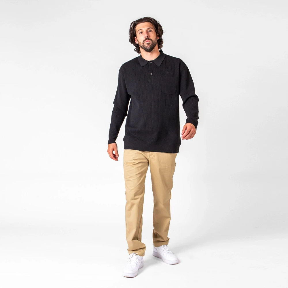 WLKN : Club Knitted Long Sleeves Polo