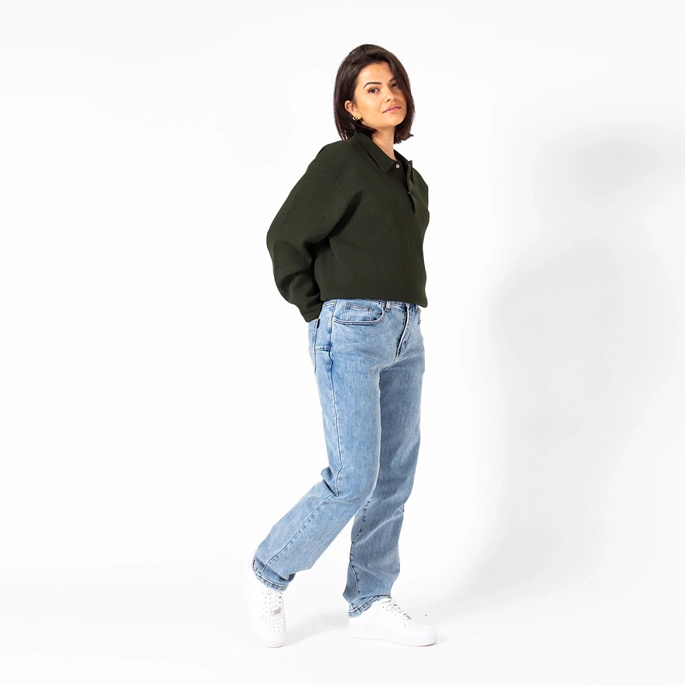 WLKN : Club Knitted Long Sleeves Polo
