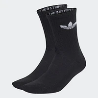 Adidas : Trefoil Cushion Crew Socks - 3 Packs