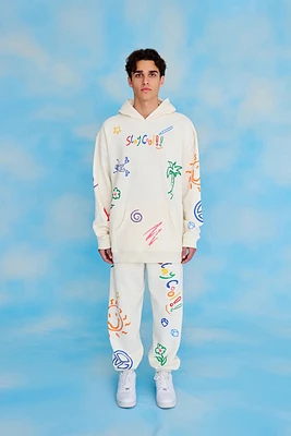 Stay Cool nyc : Scribble Matching Set Hoodie