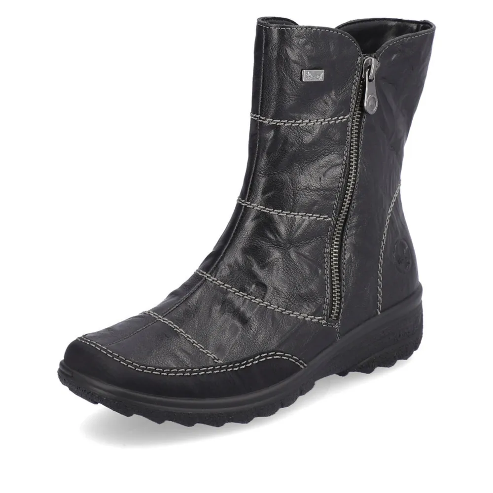 RIEKER Z7055-00 Mid-Boot (Double-Zip)