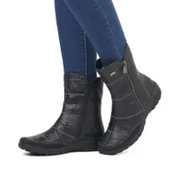 RIEKER Z7055-00 Mid-Boot (Double-Zip)