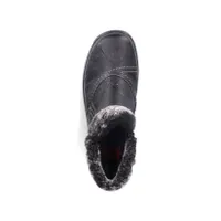 RIEKER L7172-00 Casual Bootie (Fur Trim)