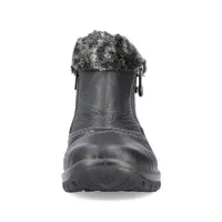 RIEKER L7172-00 Casual Bootie (Fur Trim)