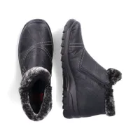 RIEKER L7172-00 Casual Bootie (Fur Trim)