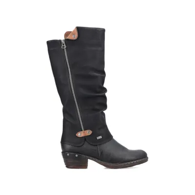 RIEKER 93655-00 Tall Boot (Foldover)