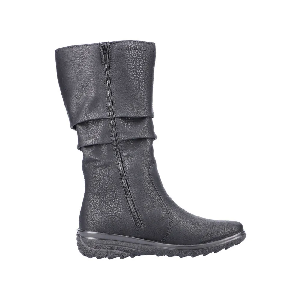 RIEKER Z7072-00 Mid Boot (Scrunchy)