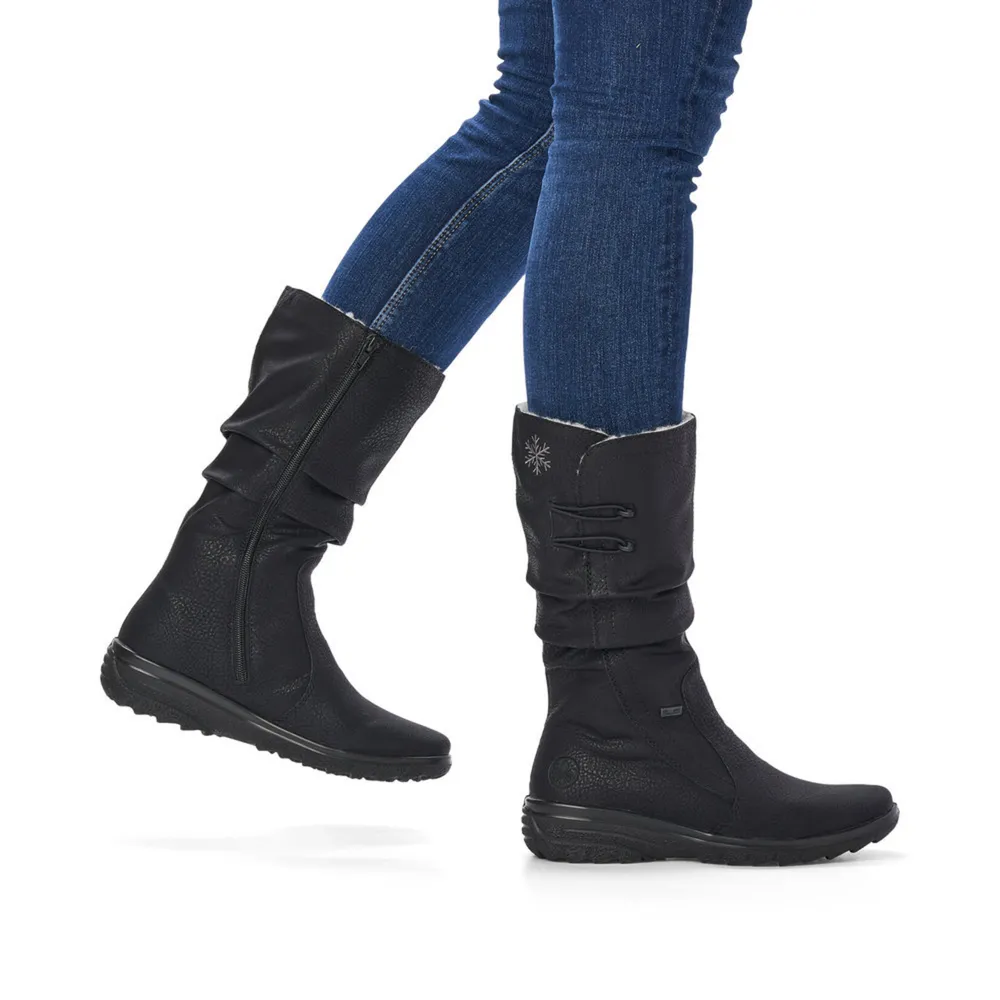 RIEKER Z7072-00 Mid Boot (Scrunchy)