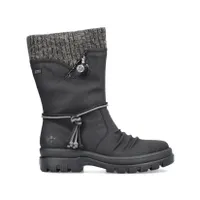 RIEKER X8283-00 Winter-Tread Mid Boot (Tassel)