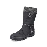 RIEKER X8283-00 Winter-Tread Mid Boot (Tassel)