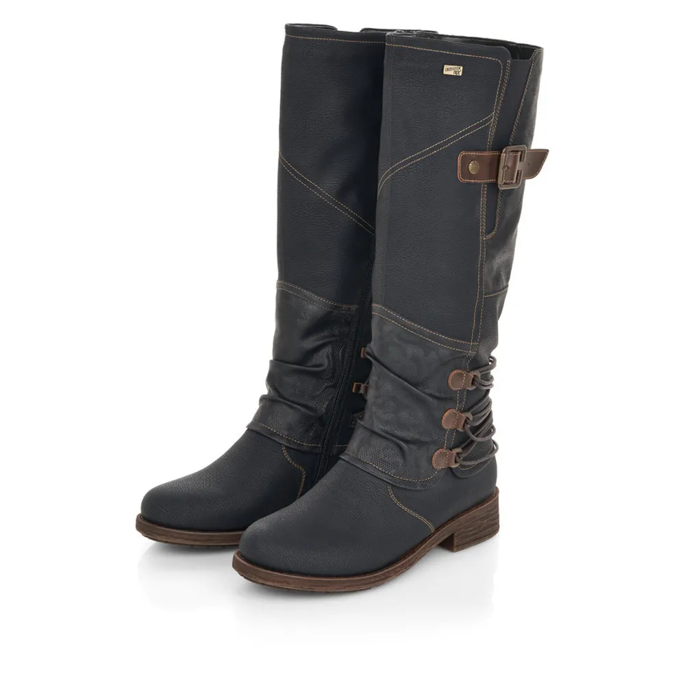 REMONTE D8078-01 Tall Boot