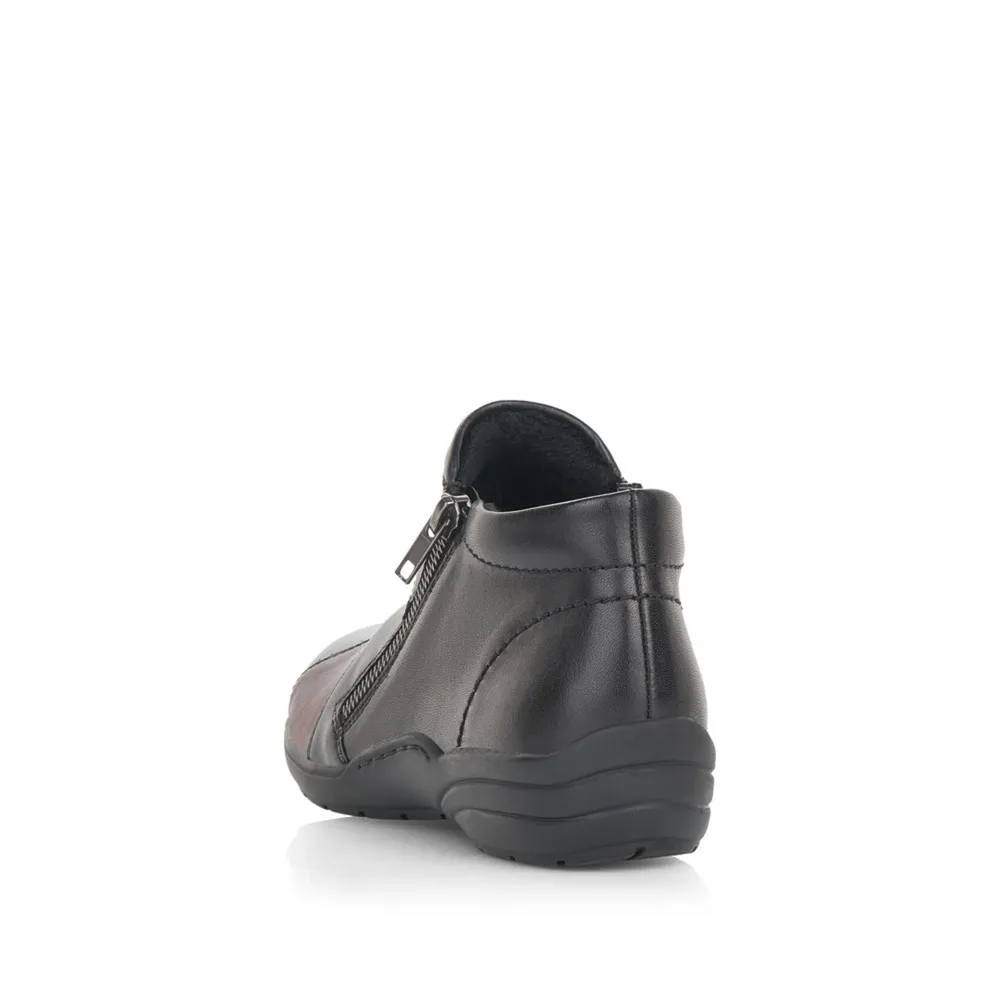 REMONTE R7674-02 Double-Zip Bootie