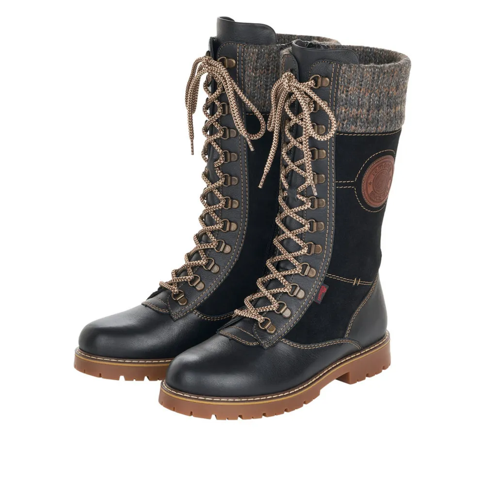 REMONTE D9375-01 Winter Lace Boot