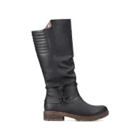 RIEKER Z4776-00 Low Heel Tall Boot