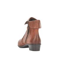 RIEKER Y07A8-22 Zipper Bootie