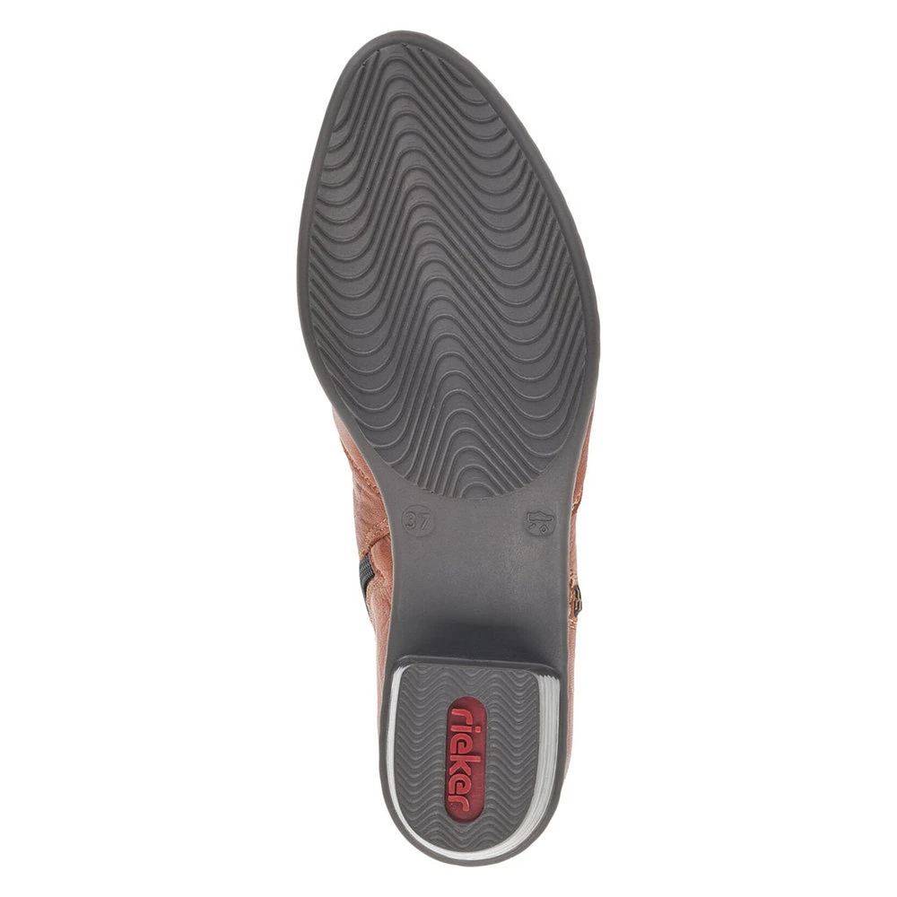 RIEKER Y07A8-22 Zipper Bootie