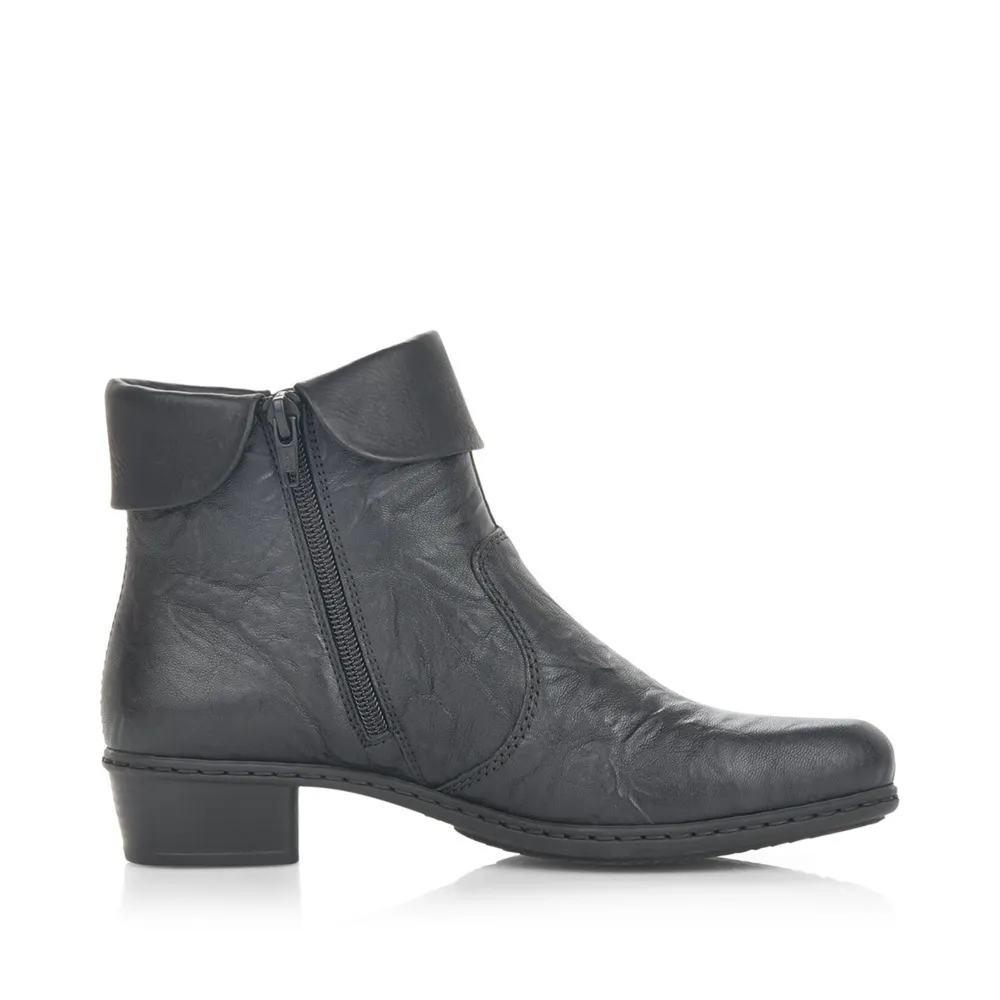 RIEKER Y07A8- Zipper Bootie