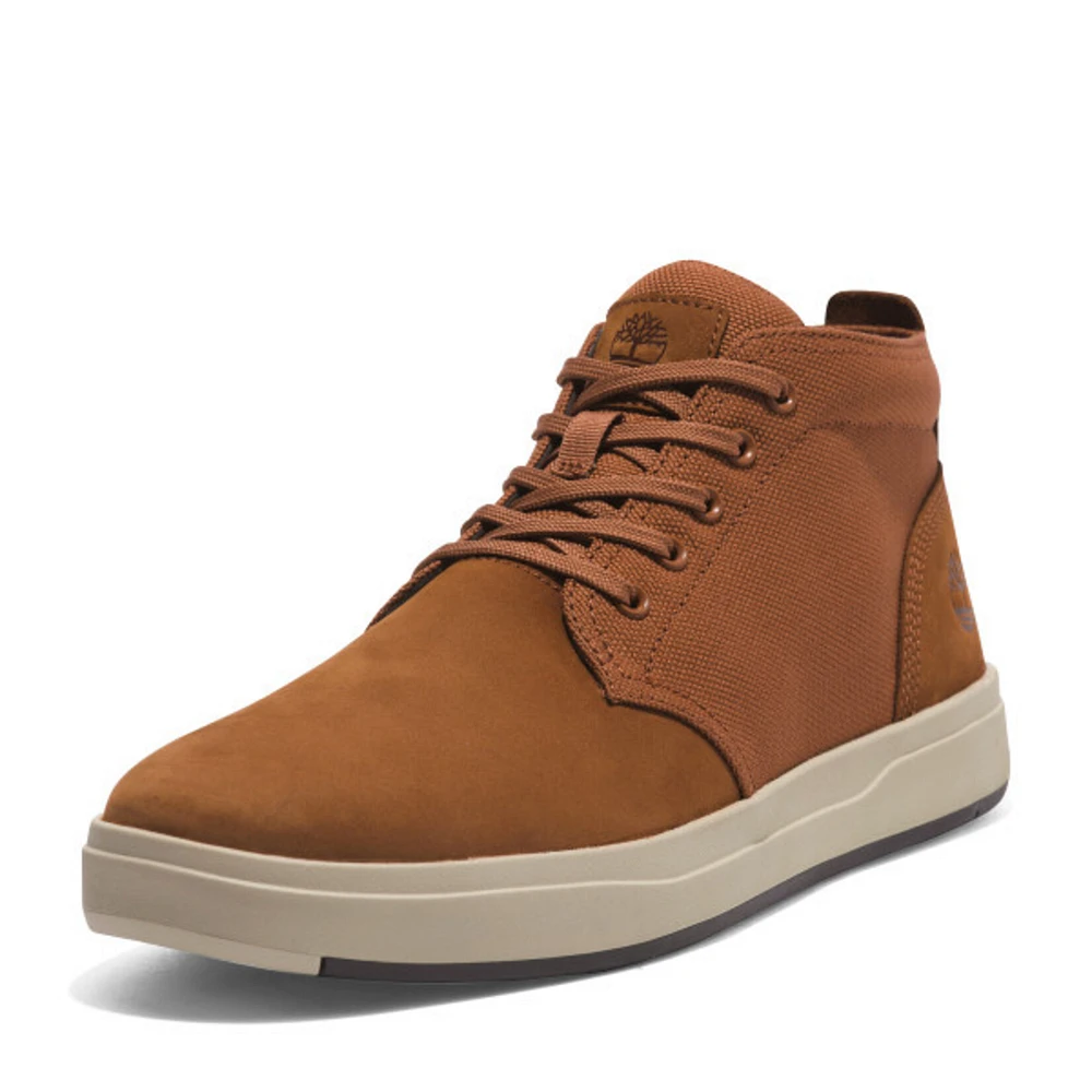 TIMBERLAND TB0A29S6F13 Davis Square Leather/ Fabric Chukka