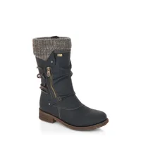 REMONTE D8070- Sweater Cuff Mid Boot