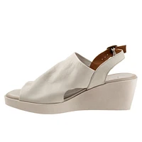 BUENO Flynn Wedge Sandal- TUSK