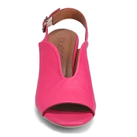 BUENO Claire Heel Sandal - HOT PINK