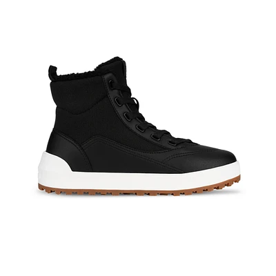 VESSI Women's Alta High Top ASPHALT BLACK