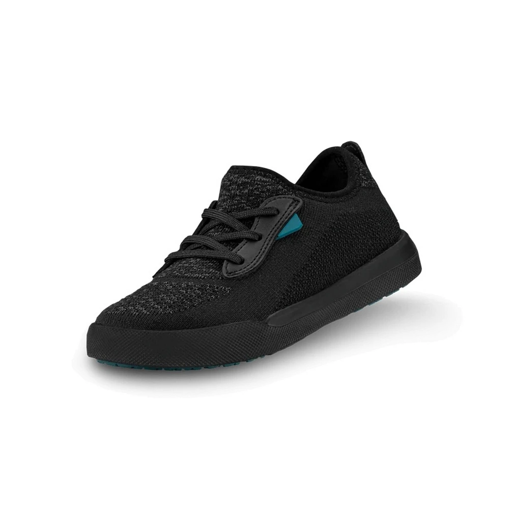 VESSI Kids Weekend Sneaker ASPHALT BLACK ON