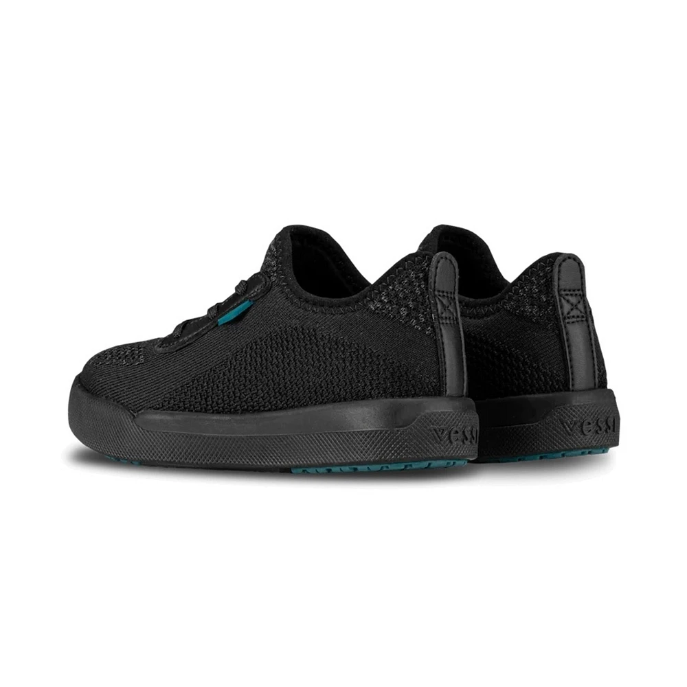 VESSI Kids Weekend Sneaker ASPHALT BLACK ON