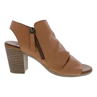 BIZA Norah Covered Sandal Heel (Dbl Zip)