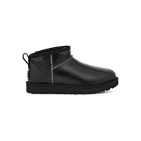 UGG 1163490 Classic Ultra Mini Lthr BLK