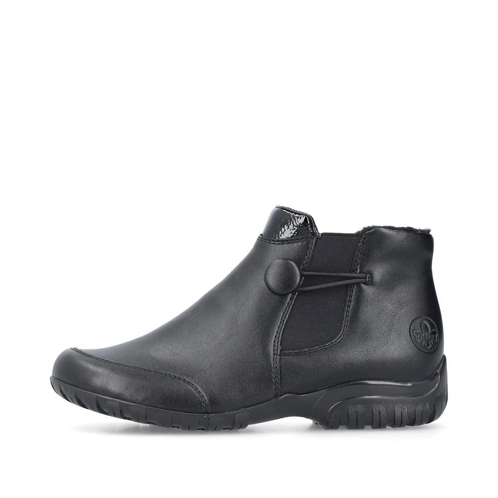 RIEKER L4665-00 Casual Bootie (Button)