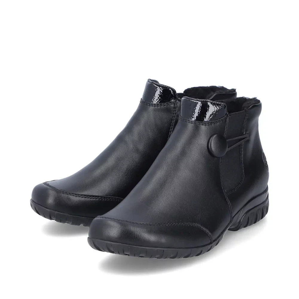 RIEKER L4665-00 Casual Bootie (Button)