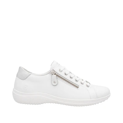 REMONTE D1E03-80 Lace Sneaker (White Sole)