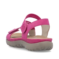 RIEKER 64870-31 Velcro Sandal (Thin Bands)