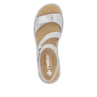 RIEKER 659C7-93 Velcro Sandal