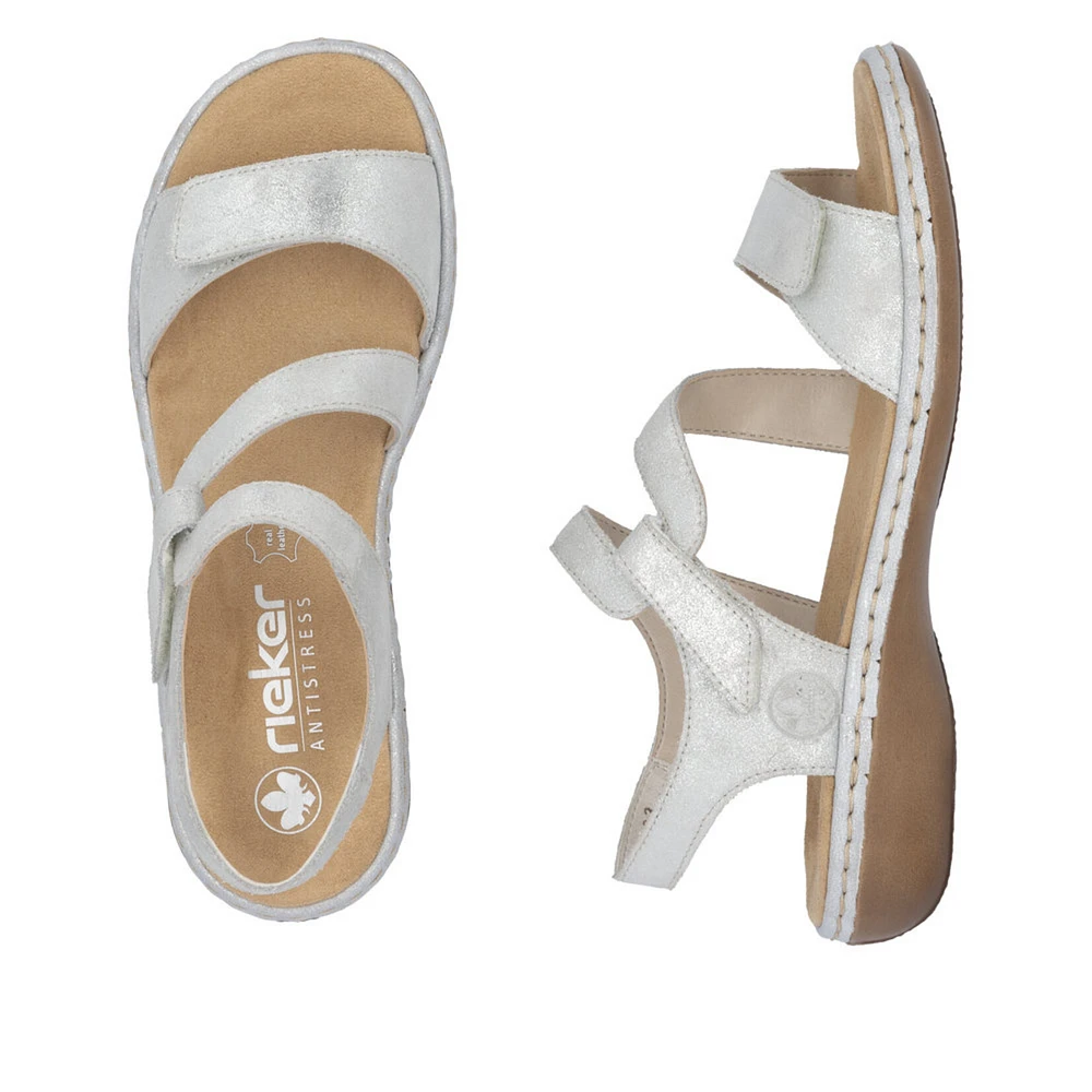 RIEKER 659C7-93 Velcro Sandal