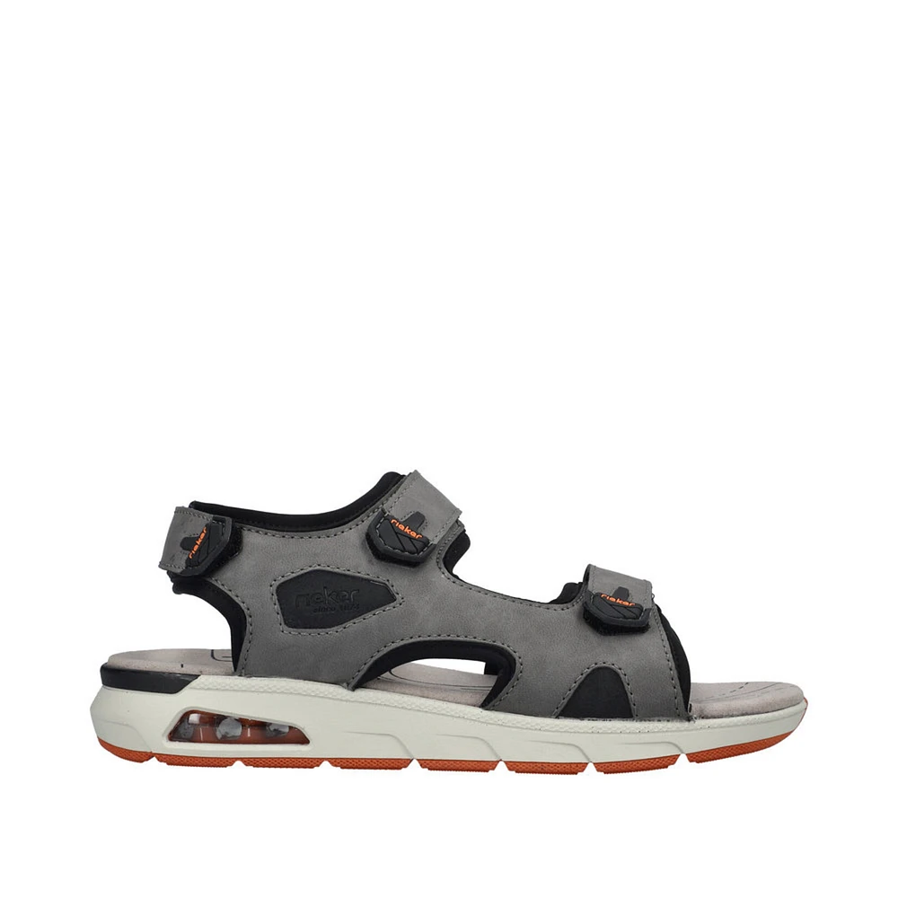RIEKER 29151-42 Velcro Bk-Strap Sandal MENS