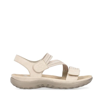 RIEKER 64870-62 Velcro Sandal (Thin Bands)