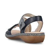 RIEKER 65964-12 Velcro Sandal (Thick Band)