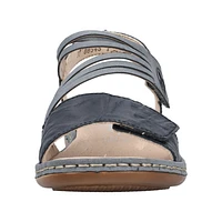 RIEKER 65964-12 Velcro Sandal (Thick Band)