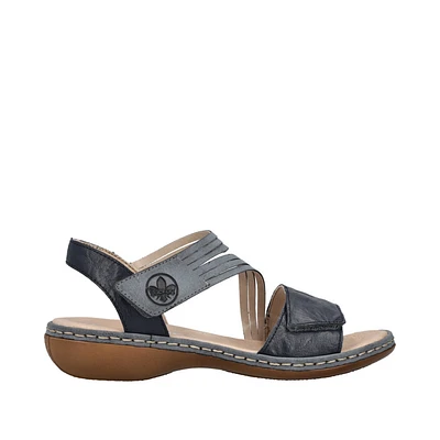 RIEKER 65964-12 Velcro Sandal (Thick Band)