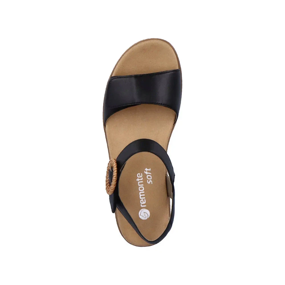 REMONTE D0Q52-00 Chunk Sole Sandal (Big Buckle)