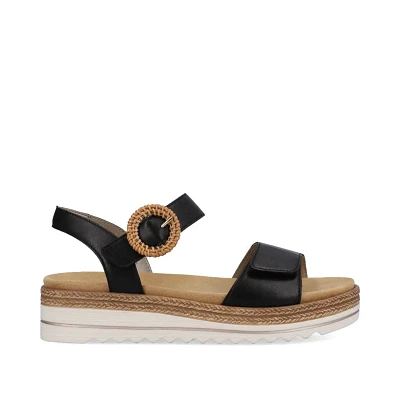 REMONTE D0Q52-00 Chunk Sole Sandal (Big Buckle)