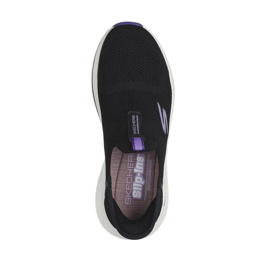 SKECHERS 129611 Max Cushioning BKPR LADIES