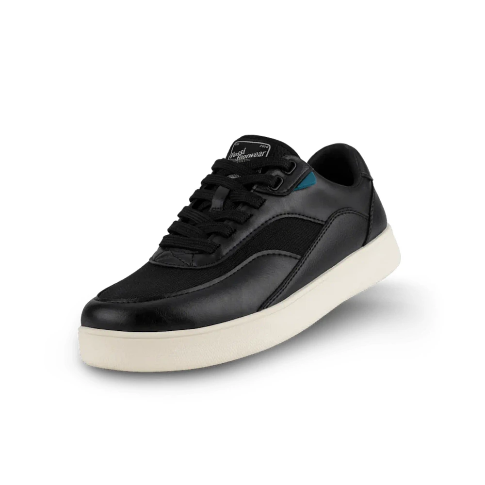 VESSI Men's Courtside Classic BLACK/OFF WHITE