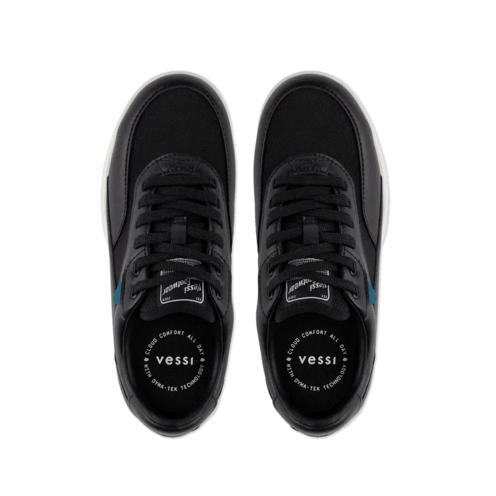 VESSI Women's Courtside Classic BLACK/OFF WHITE