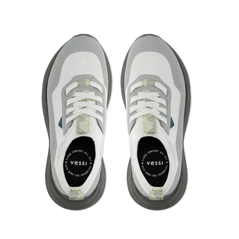 VESSI Men's Stormburst Low Top -MIST/GROTTO