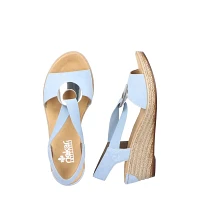 RIEKER 624H6- Wedge Sandal (Coin