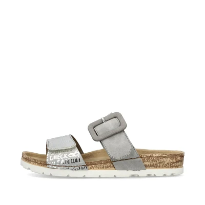 RIEKER 69881-40 Sandal Slide (Words)